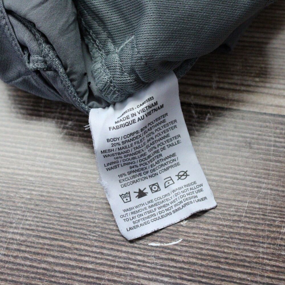 NIKE Womens M Running Shorts Eclipse 3" Brief Lined Gray Gym Workout CZ9580-084 - Picture 9 of 11